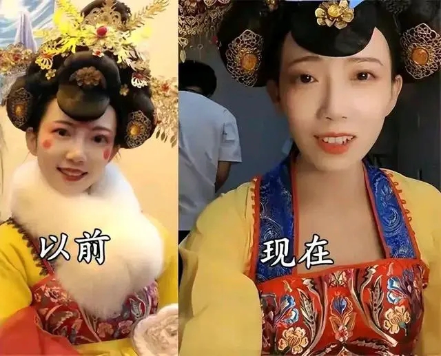 西安不倒翁小姐姐冯佳晨近照.回应生娃后变憔悴对比资料
