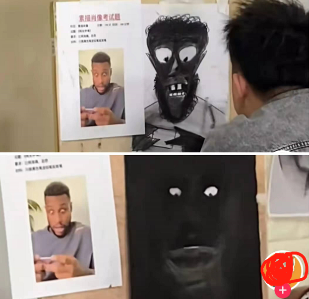 美术生的0分试卷.用谐音梗作画.都是灵魂画手呀